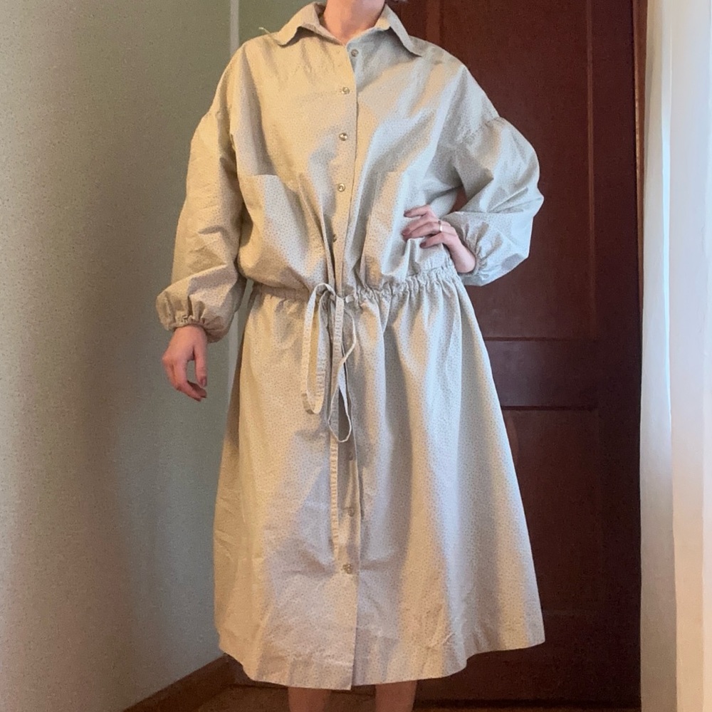 VINTAGE Marimekko Tie-Waist Dress, One Size